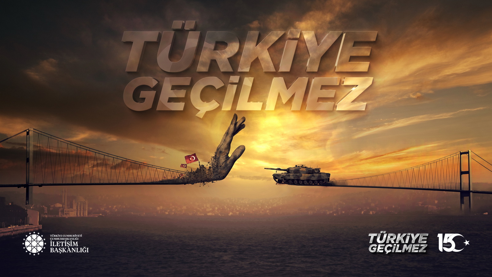 15 TEMMUZ'DA MEYDANLARDAYIZ 