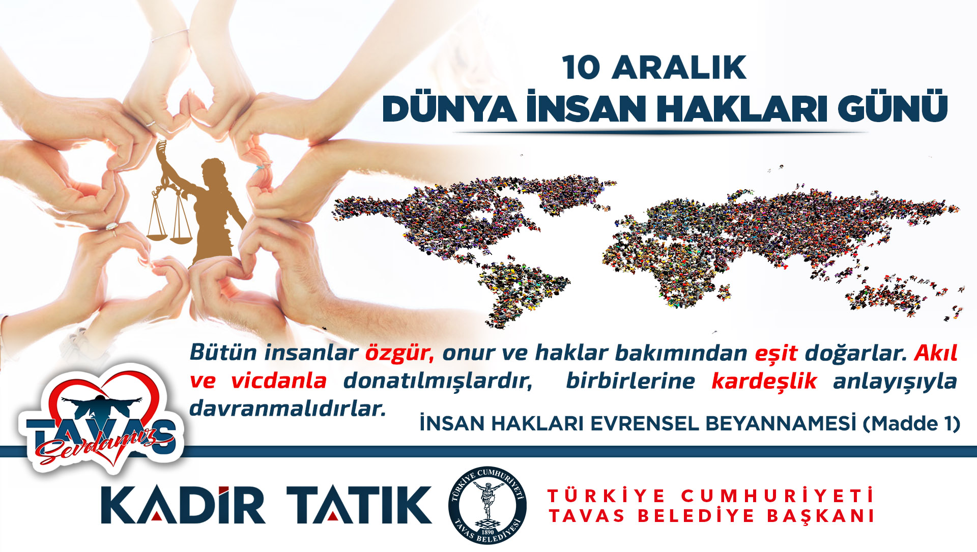 10 ARALIK DÜNYA İNSAN HAKLARI GÜNÜ