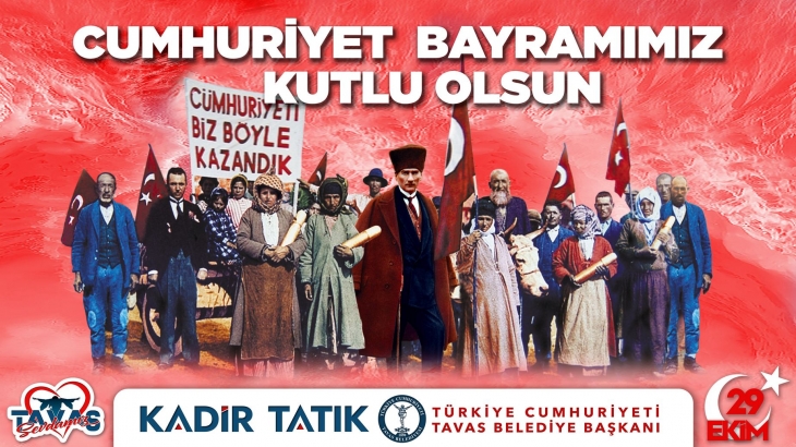 CUMHURİYETİMİZİN 102. YILI KUTLU OLSUN